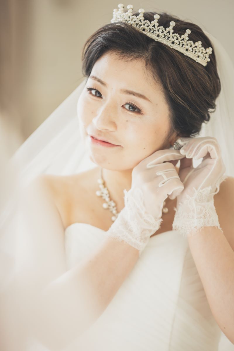 お支度シーンも