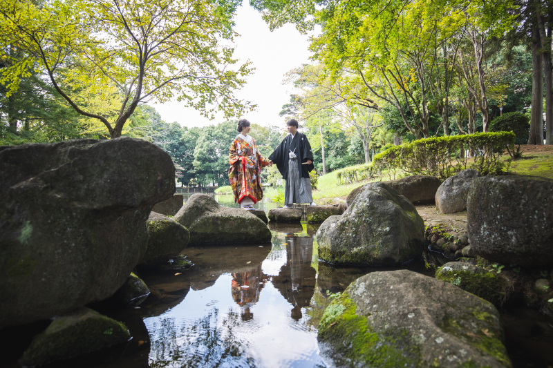 公園にて