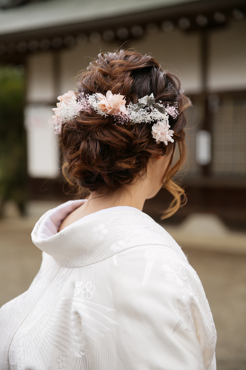 ヘアメイクも自由に