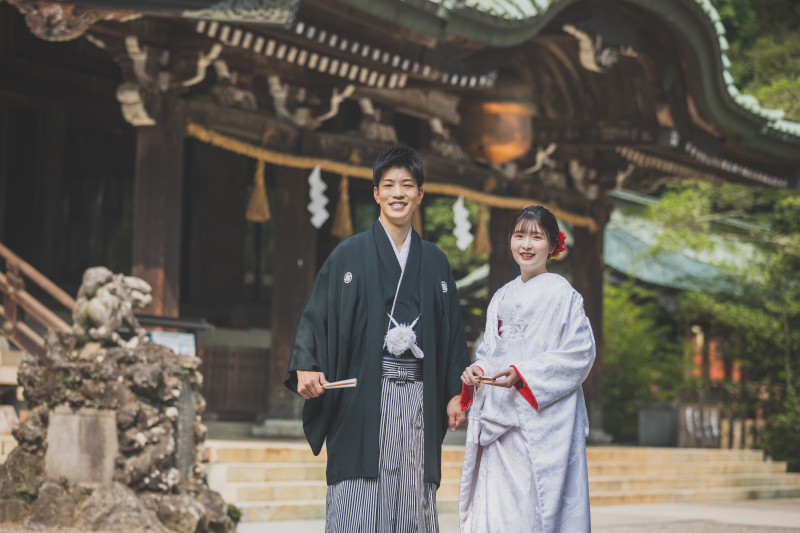 自然体のお二人が素敵な一枚に♪