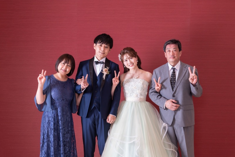 家族や友人など撮影に同行いただくことも可能です♪