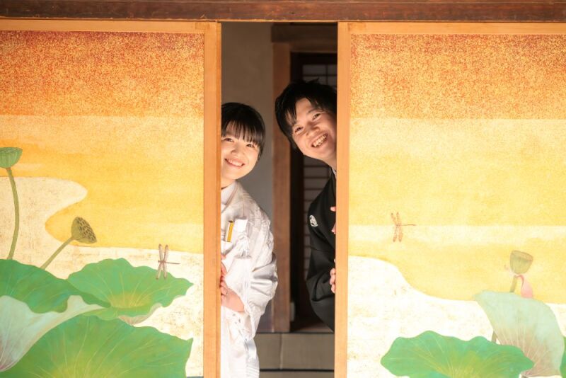 今回のレポートは古民家でのシーンから