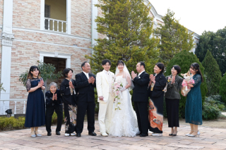 ＊1月：和装洋装チャペルガーデンロケーション2着プラン＊ご家族全員集合♪