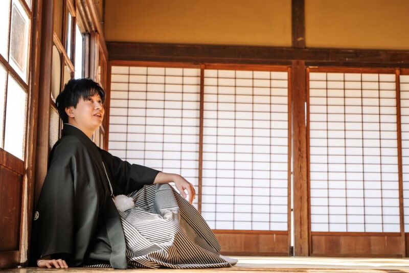 新郎ソロショットも