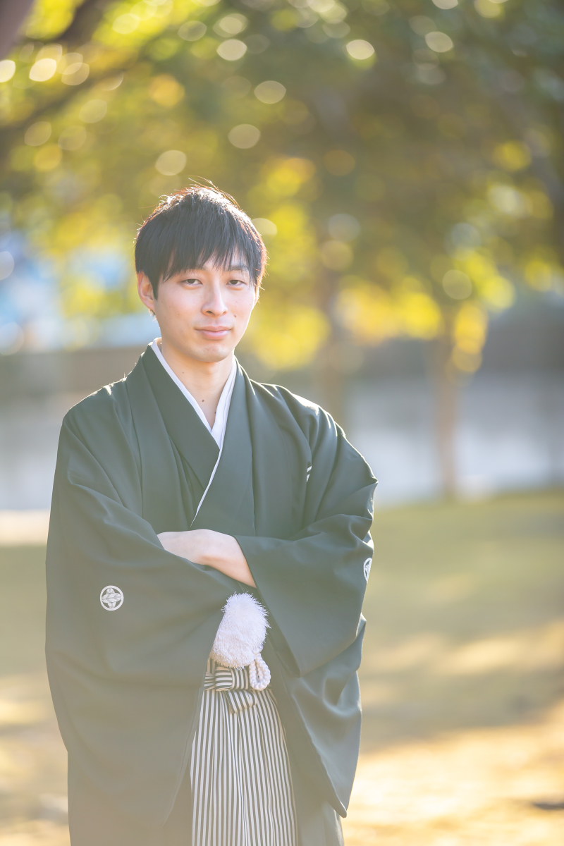 ご新郎様ソロショット