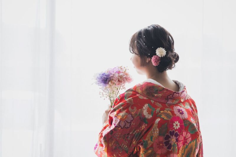 こだわりのヘアスタイルも♪