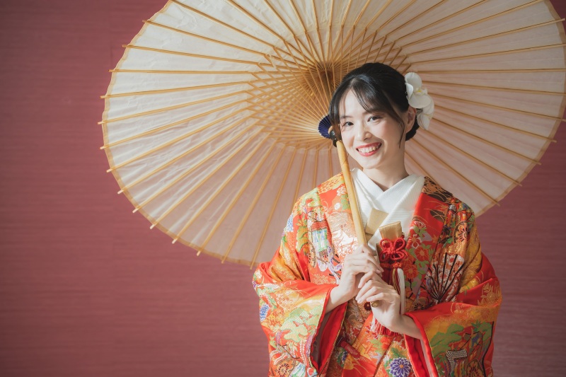 新婦様のソロカット