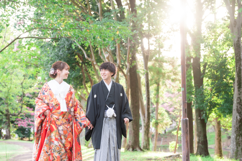 お散歩シーンも♪