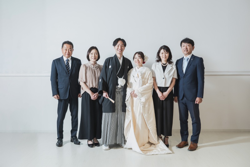 *6月:和装1着スタジオ*ご家族様とご一緒に♪