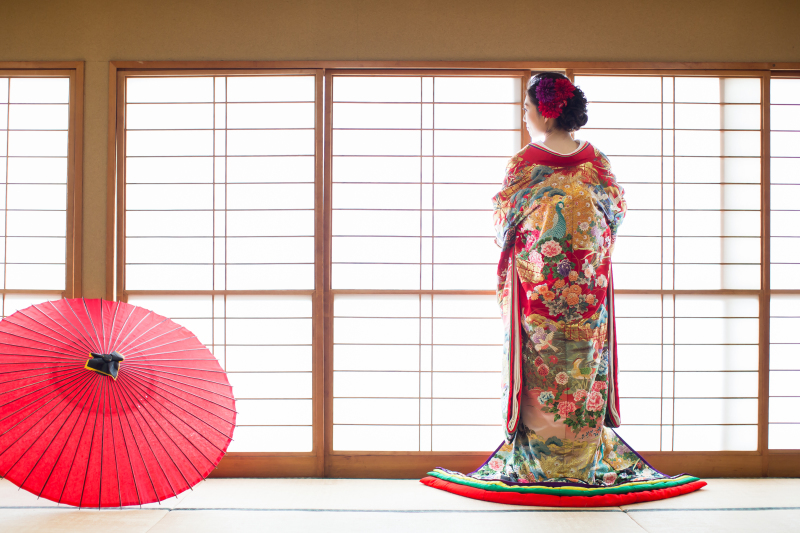 背中の柄が綺麗に写ります☺