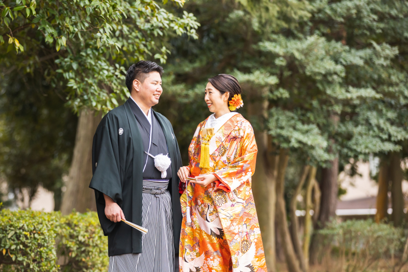  見つめ合いショット