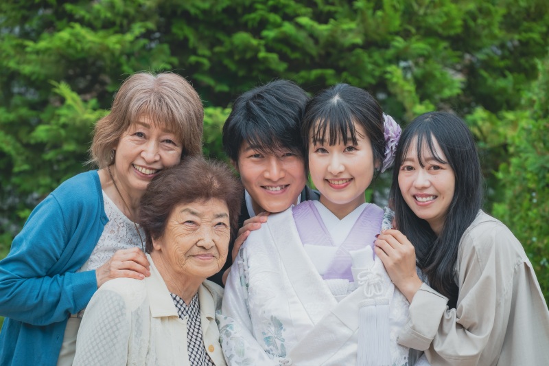 ご家族様も休憩を取りながら撮影を楽しめる