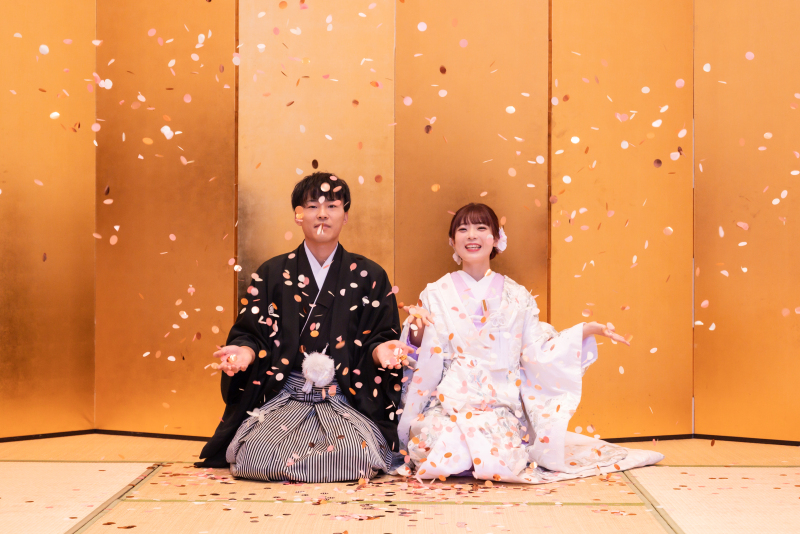 *10月:和装洋装2着スタジオ&ガーデン&チャペル*充実したプランで