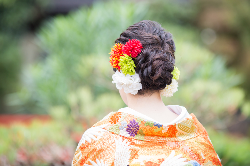 ヘアスタイルも自由に☺