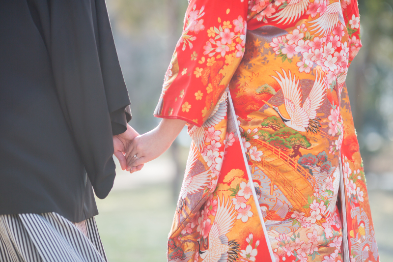 気になるご衣裳は打合せ前でもお取り置き可能です♪