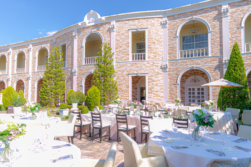 ガーデンでのご会食も出来る！