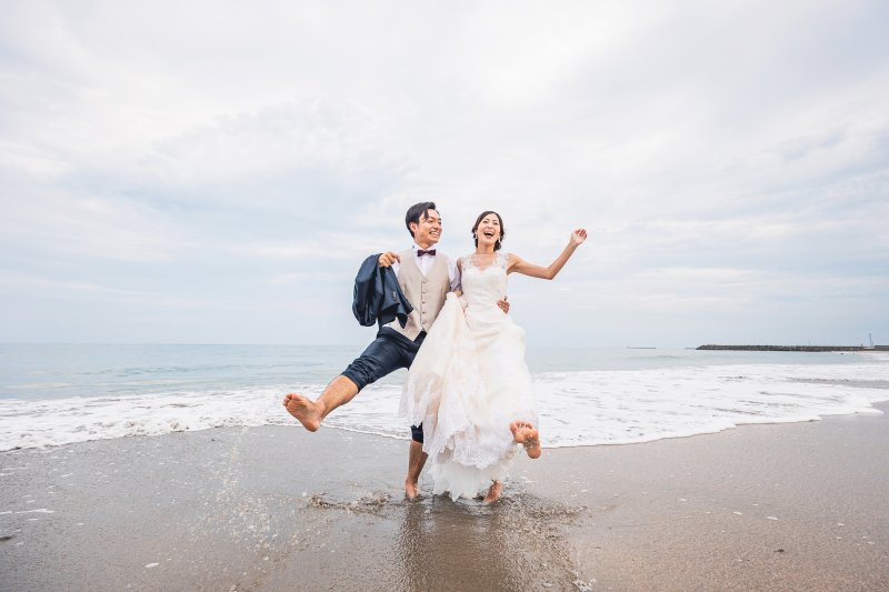 ドレスが濡れても大丈夫!!思いっきり楽しんで!!