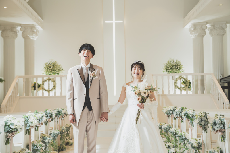 【1月撮影・和装ロケ&洋装チャペル】(データ210カット) 衣裳は80着~選択/差額発生無*チャペルでフォトウェディング!