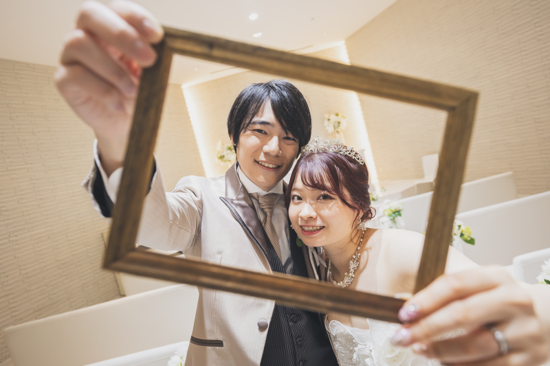 【4/24～5/10GW特別価格】最安：ウェディングドレス1着で憧れのチャペル撮影//追加料なし(修正済データ130カット)