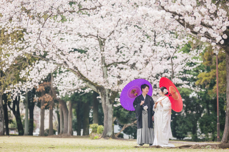 ✿さくらシーズン✿3/25～4/10の撮影【和装ロケ：1着】データ130カット/衣裳は40着から選択/グレードアップ料なし＊