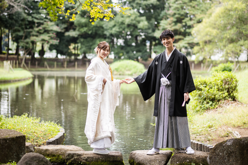 【1月撮影・和装ロケ&洋装チャペル】(データ210カット) 衣裳は80着~選択/差額発生無*チャペルでフォトウェディング!