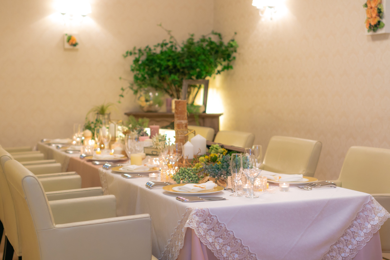 【チャペルフォト+会食6名様分】※結婚式場併設店ならでは!!撮影後に両家の会食会もプランニングさせていただきます♪気軽に相談を♪