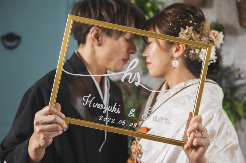 【10月撮影・和装とドレス・スタジオ】(データ120カット)背景8種＊衣裳は40着から選択/グレードアップ料なし＊
