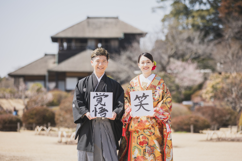 【1月撮影限定ロケ地!!和装ロケで日本三名園:偕楽園へ!!】1着(データ130カット) 衣裳は40着から選択*移動費込み!!