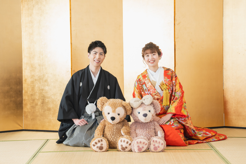 【12月撮影・和装とドレス・スタジオ】(データ120カット)背景8種＊衣裳は40着から選択/グレードアップ料なし＊