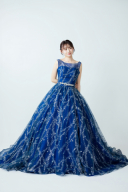【キラキラ宇宙ドレス】KH-0003/Navy