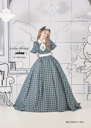 ＊イベントプラン限定ドレス＊LU-1008/Green