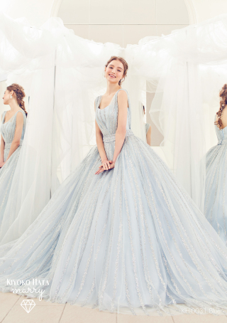 【ストライプドレス】KH-0031/Blue