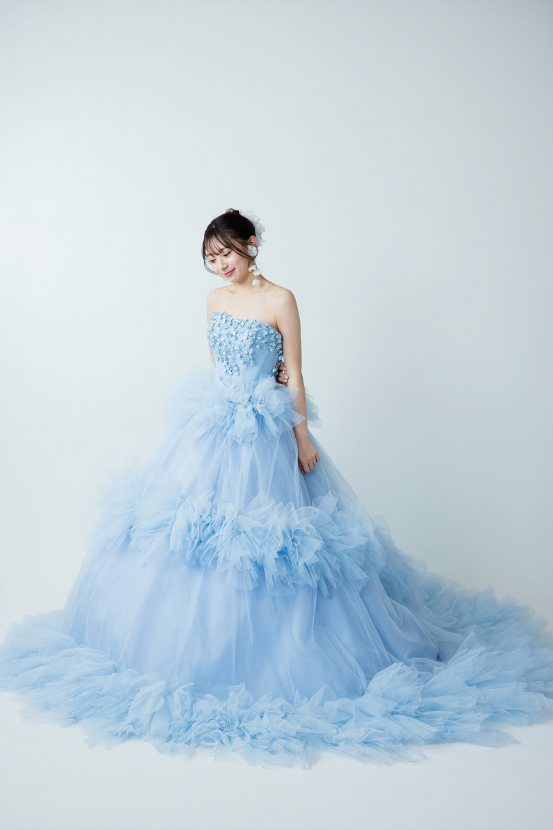 【綿あめドレス】KH-0041/Blue