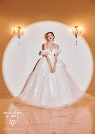 【バレリーナのドレス】KH-0038/Off White