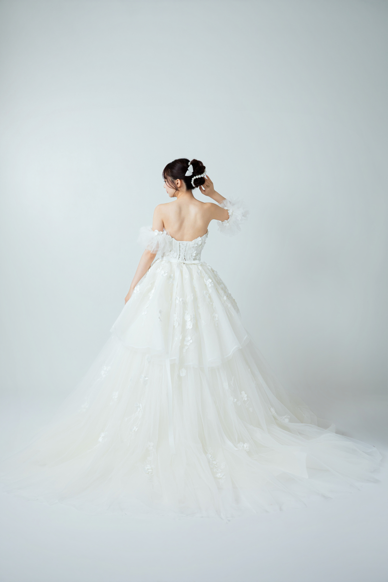 【バレリーナのドレス】KH-0038/Off White