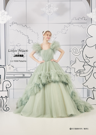 ＊イベント限定ドレス＊LU-1006/Pistachio