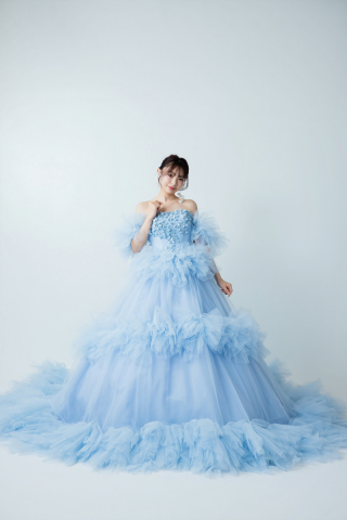【綿あめドレス】KH-0041/Blue