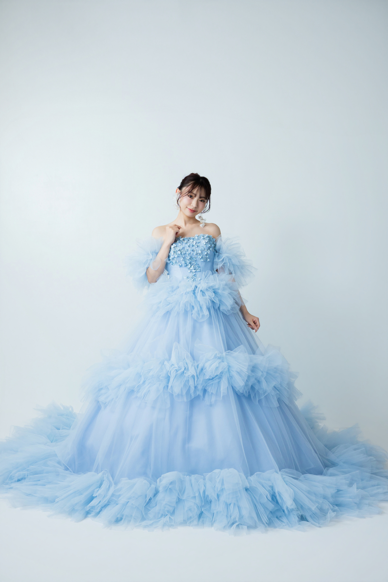 【綿あめドレス】KH-0041/Blue