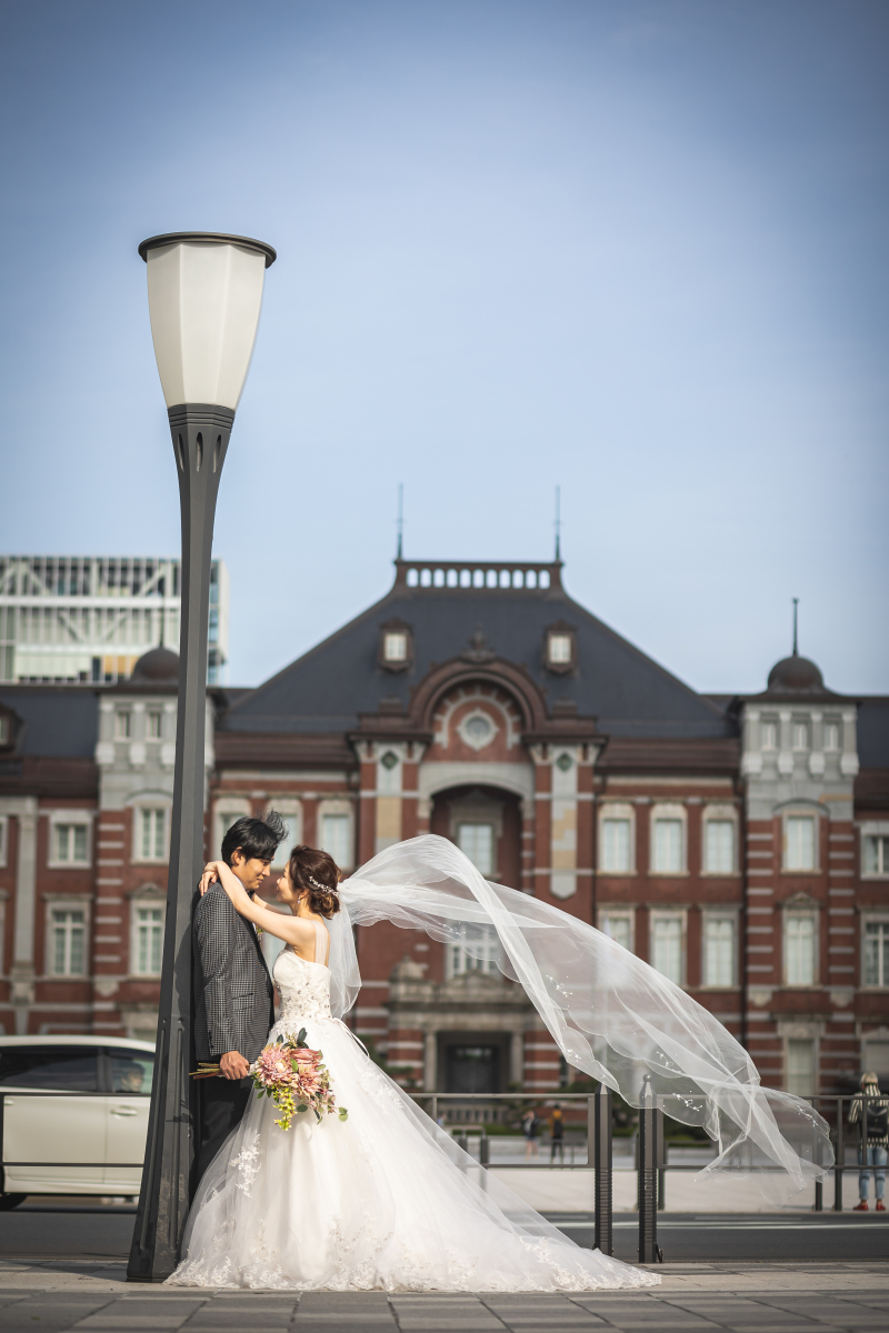 ラストは駅舎バックにて!