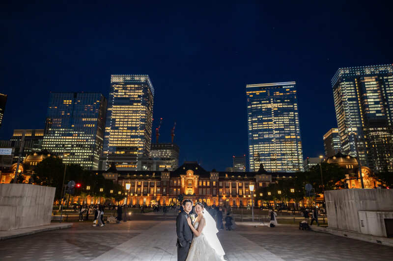 【洋装】丸の内ナイトロケーション