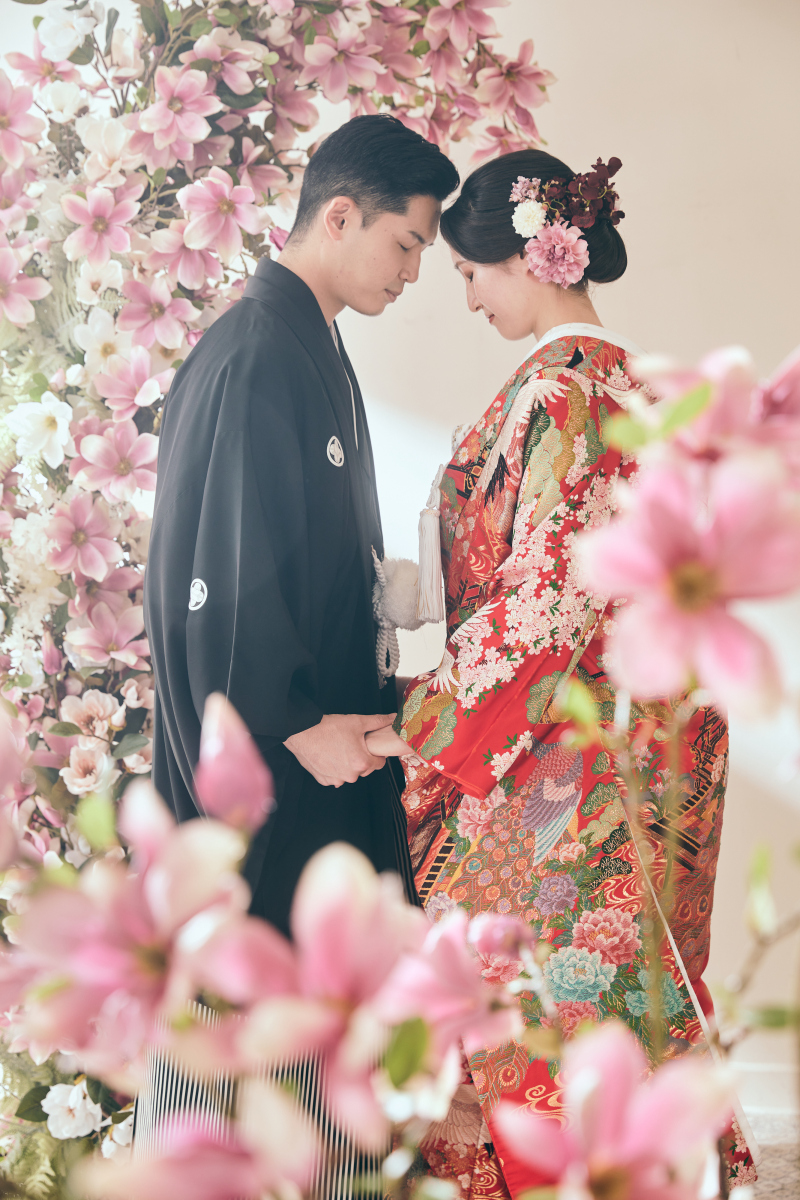 お花に包まれて