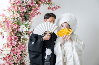 和装スタジオフォトで素敵なひとときを