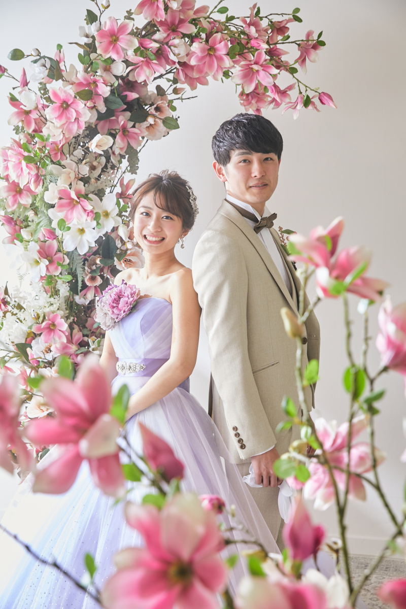 お花に囲まれて✳︎