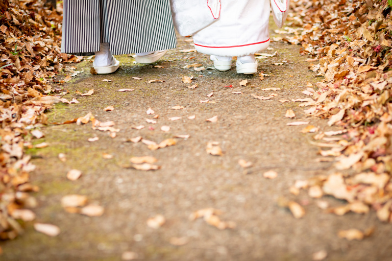 お足元ショット