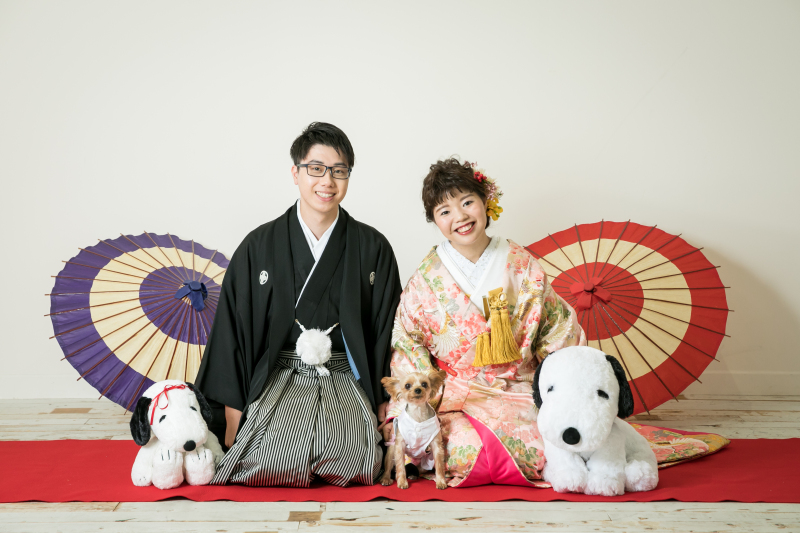 ワンちゃんとぬいぐるみと賑やかに!