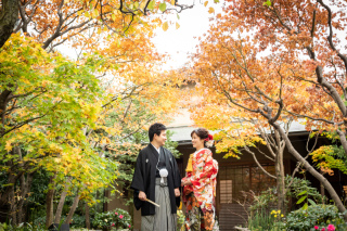 【紅葉】目白庭園ロケーションフォト