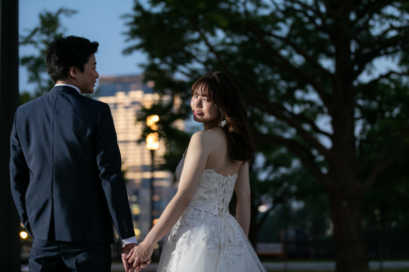 振り向きショット