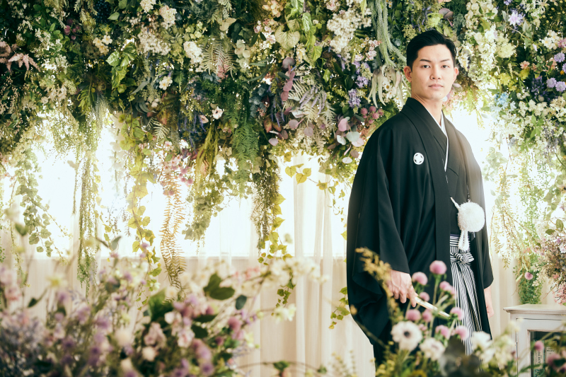 新郎様のソロショット