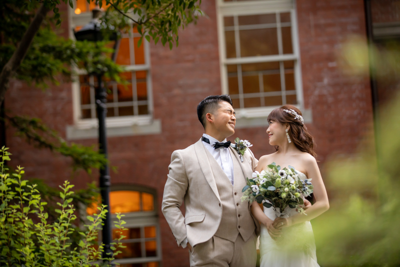 自然なおふたり