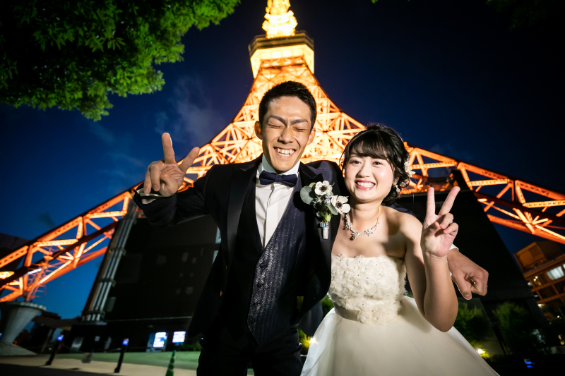 お二人らしいお写真も